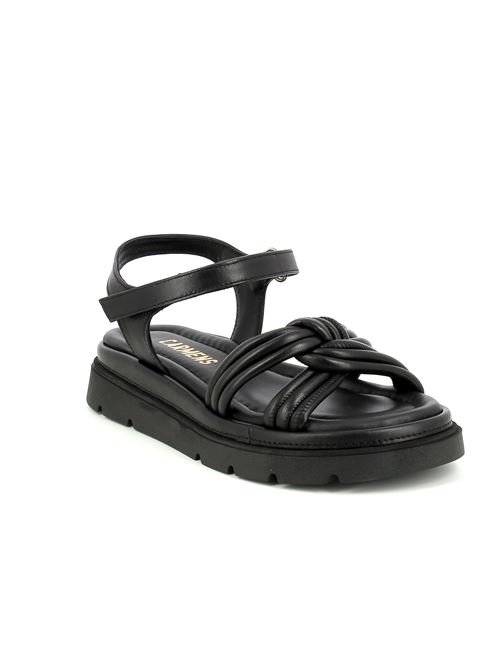 Thea Twist sandalo da donna in pelle nera CARMENS PADOVA | A55305X